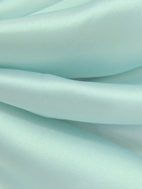 Pale Mint 100% Polyester Charmeuse - NY Designer - 57W
