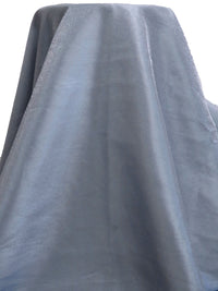 Light Steel Blue Polyester/Metallic Satin - NY Designer - 58W