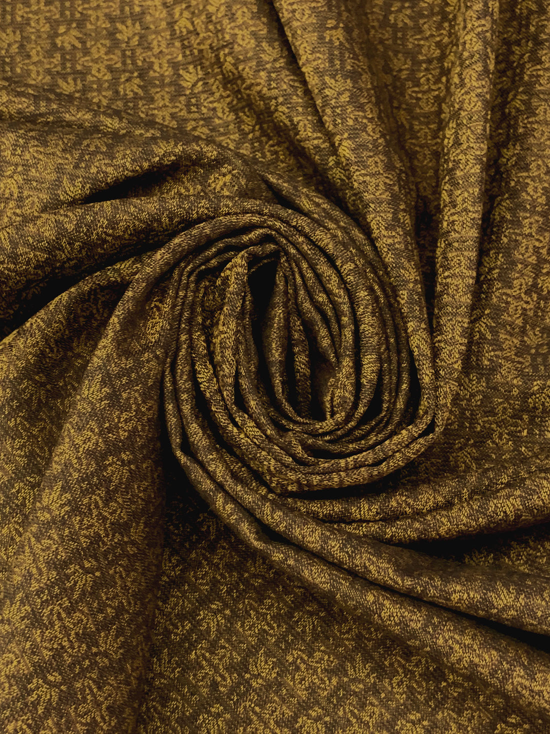Vegas Gold/Dark Umber/Coyote Brown 100% Cotton Novelty Weave Jacquard - NY Designer - 44W