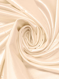 Pale Champagne Polyester/Lycra Stretch Satin 58W