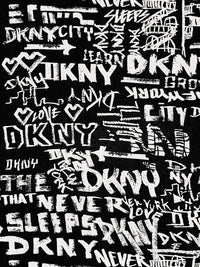 Black/White 100% Rayon Designer Print Voile - NY Designer - 51W