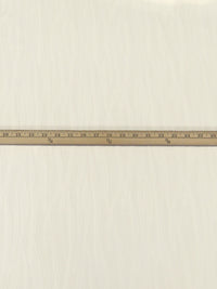 Warm White Polyester/Lycra Abstract Animal Weave Jacquard Double Knit 60W