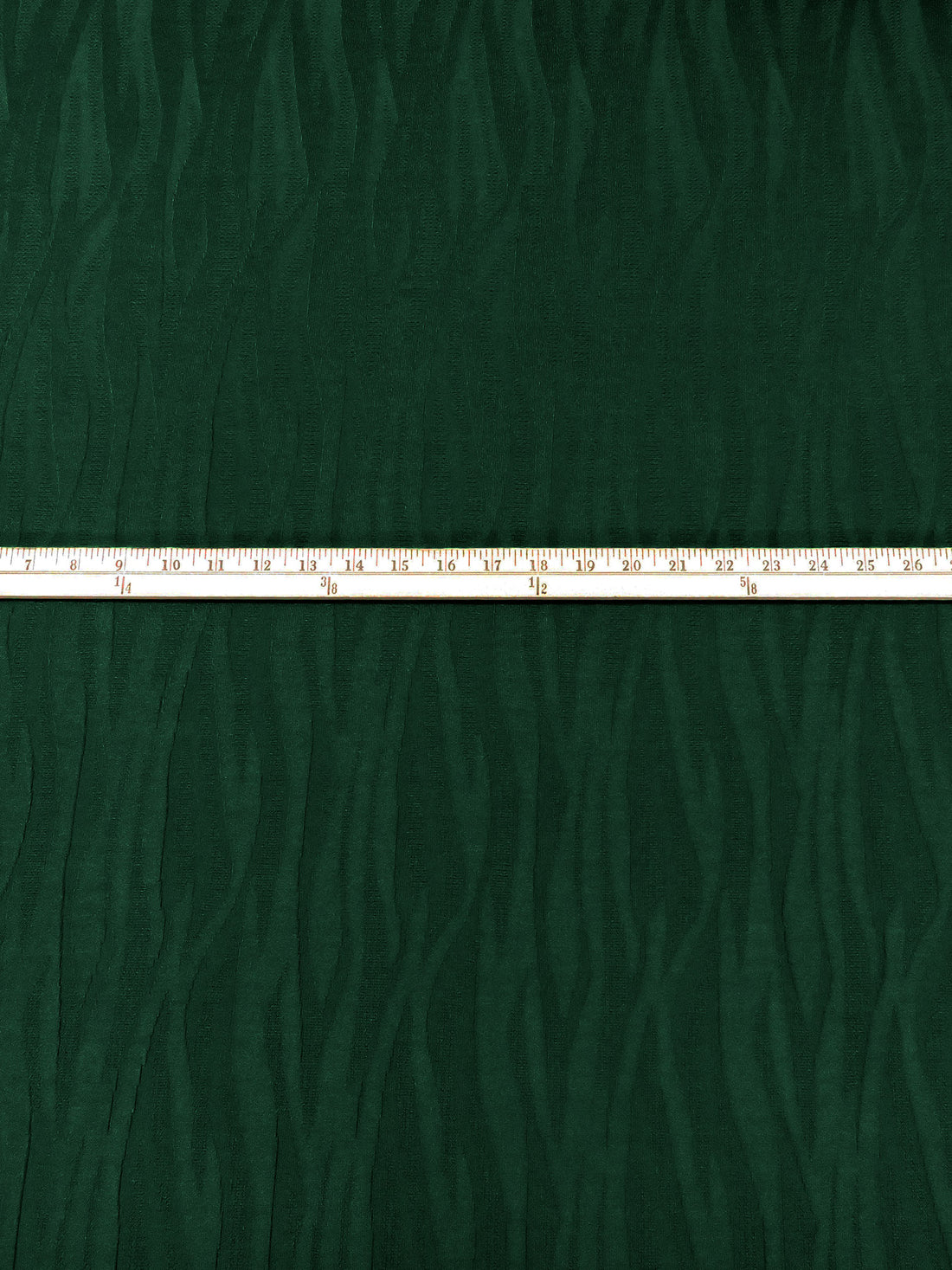 Phthalo Green Polyester/Lycra Abstract Animal Weave Jacquard Double Knit 60W