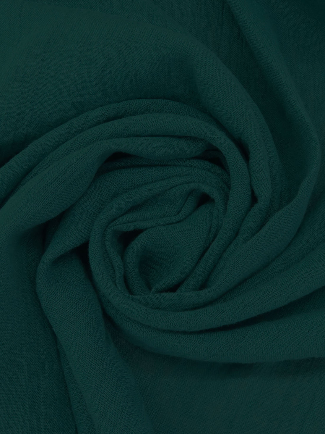 Peacock Blue 100% Linen Gauze 51W