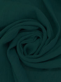 Peacock Blue 100% Linen Gauze 51W