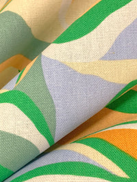 Deep Champagne/Lakeside Pink/Alabaster/Multi Rayon/Linen Floral Print Mid-Weight Woven 53W