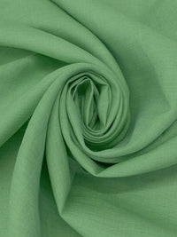 Sea Green 100% Linen Shirt Weight Woven 56W