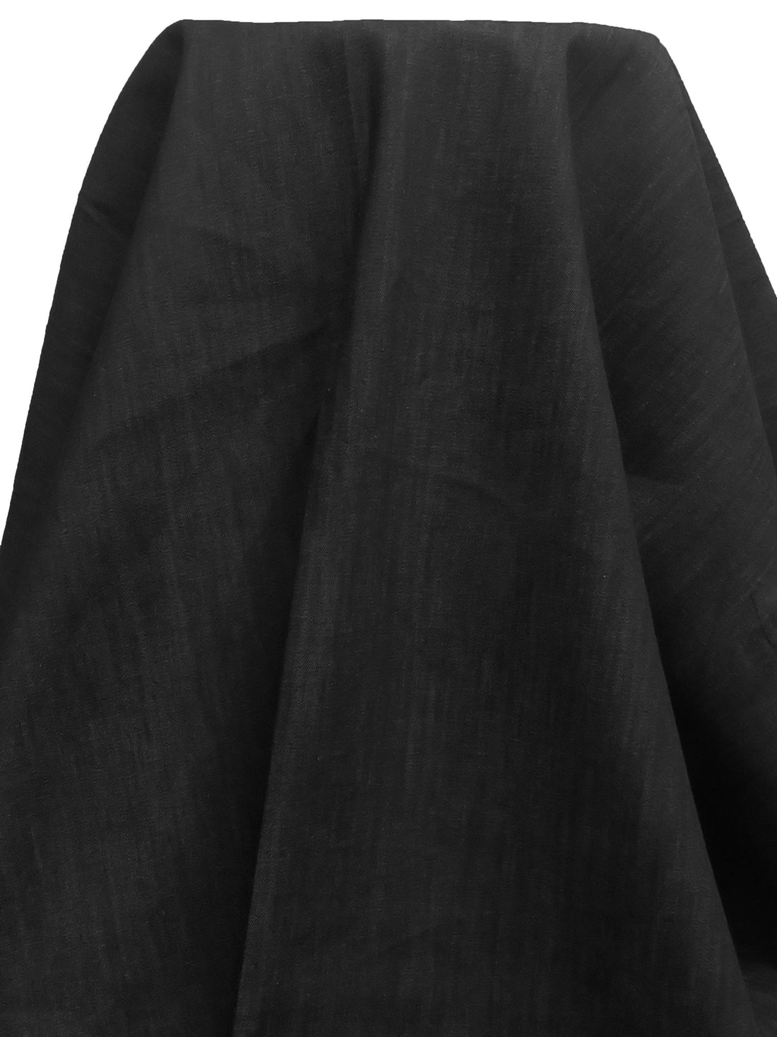 Heathered Black Cotton/Lycra Stretch Denim Twill 52W