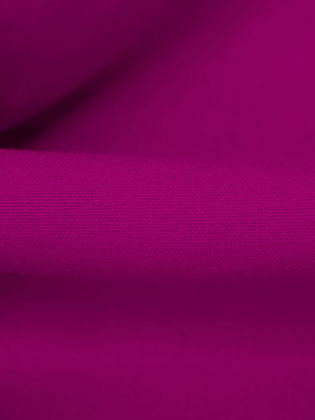 Magenta Polyester/Rayon/Lycra Stretch Suiting - Famous Dress Designer - 58W