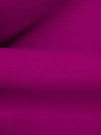 Magenta Polyester/Rayon/Lycra Stretch Suiting - Famous Dress Designer - 58W