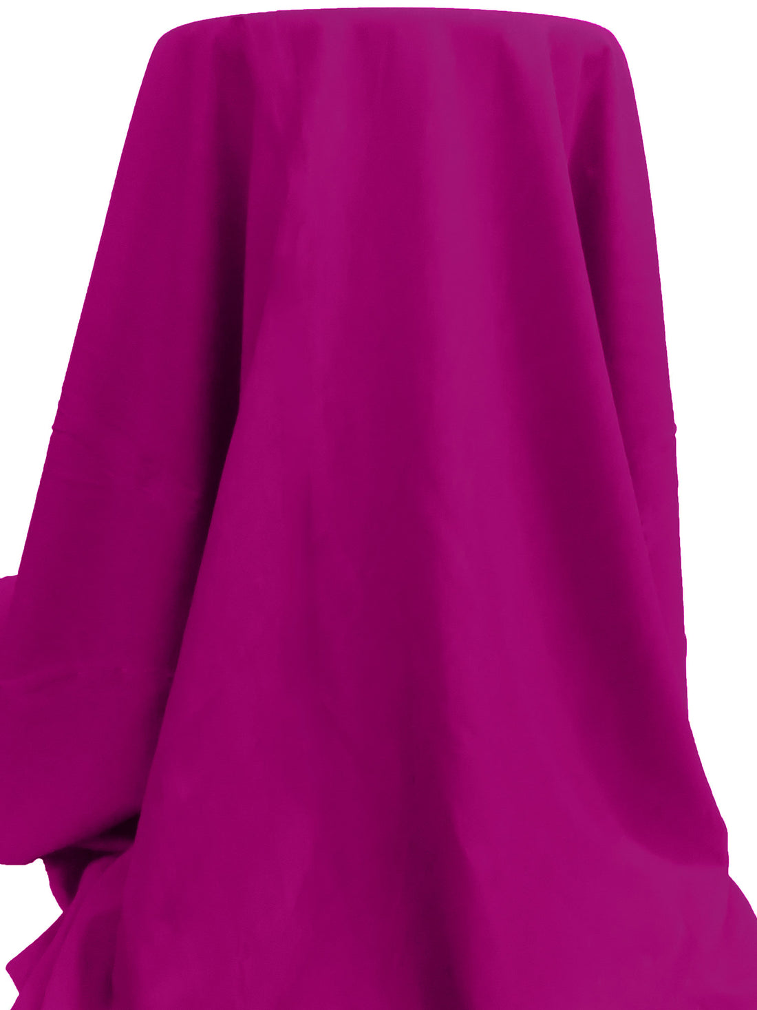 Magenta Polyester/Rayon/Lycra Stretch Suiting - Famous Dress Designer - 58W