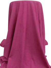 Wild Orchid Polyester/Lycra Suede Double Knit - NY Designer - 60W