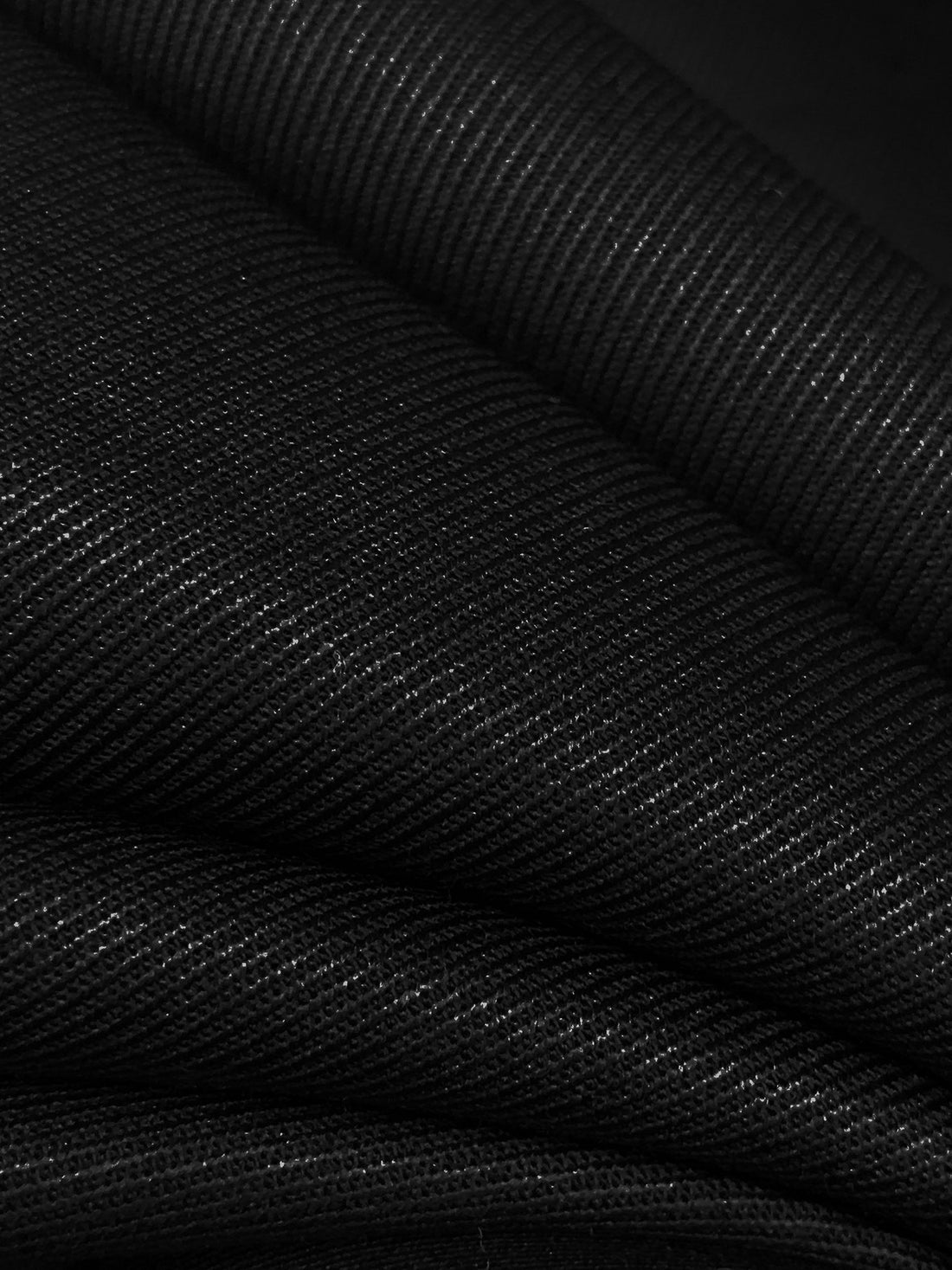 Obsidian Black Wool/Nylon Twill Suiting 60W