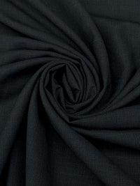 Dark Slate Gray/Earth Brown 100% Wool Plaid Weave Suiting 60W