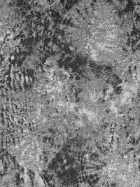 Heathered Silver Gray/Black Polyester/Lycra Distressed-Look Foil Print Space-Dyed Rib Knit 52W