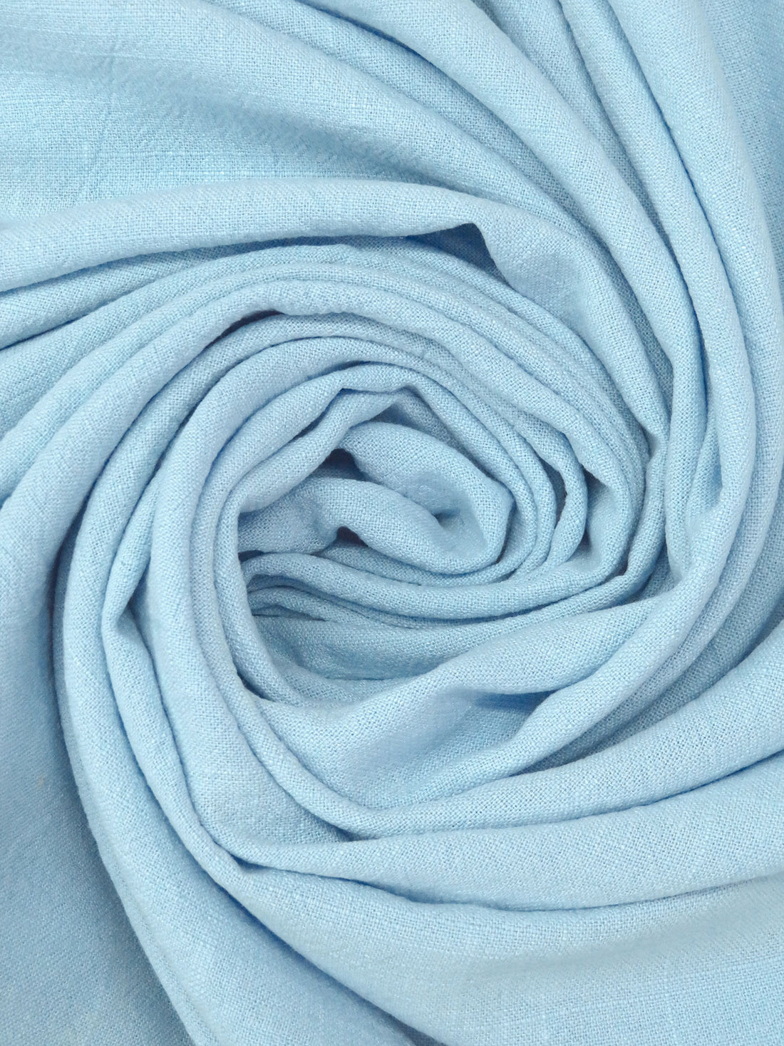 Beau Blue Rayon/Linen Crosshatch Woven 50W
