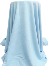 Beau Blue Rayon/Linen Crosshatch Woven 50W