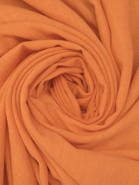 Coral Orange Rayon/Linen Crosshatch Woven 54W