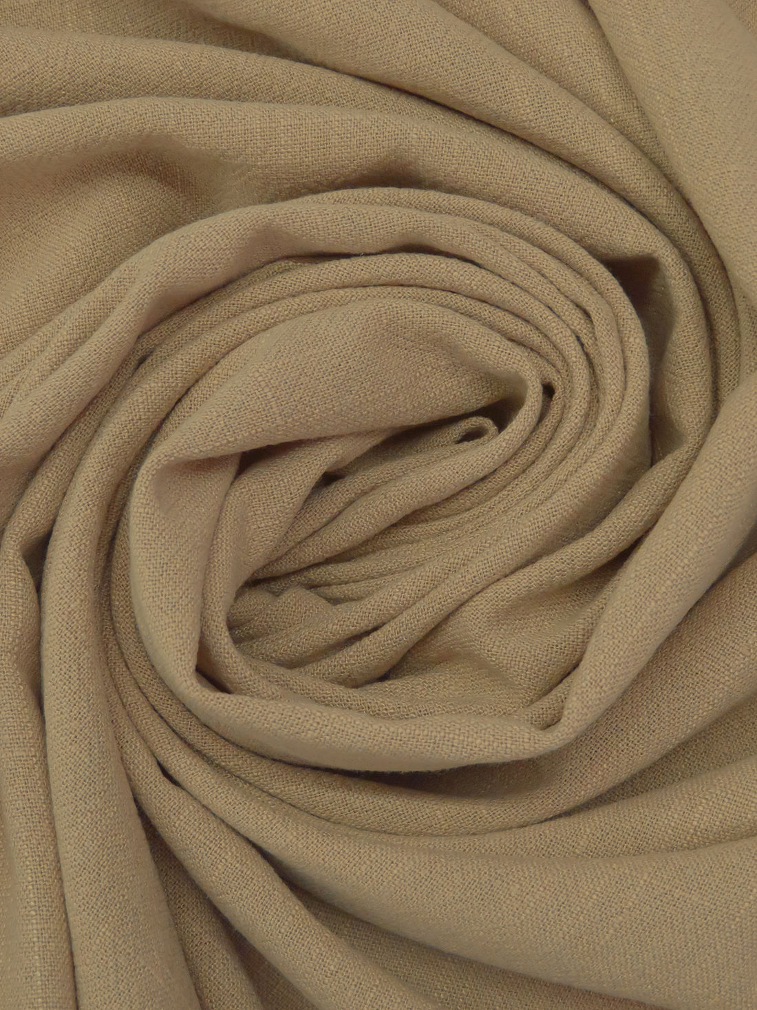 Pale Brown Rayon/Linen Crosshatch Woven 54W