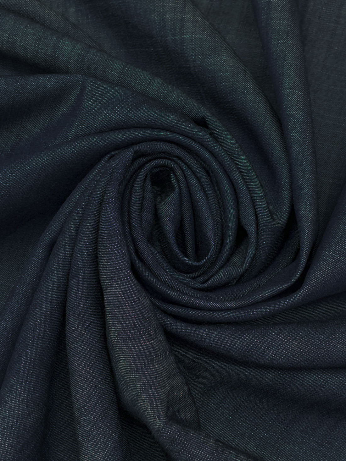 Dark Wash Cotton/Tencel Denim Chambray Shirting 63W