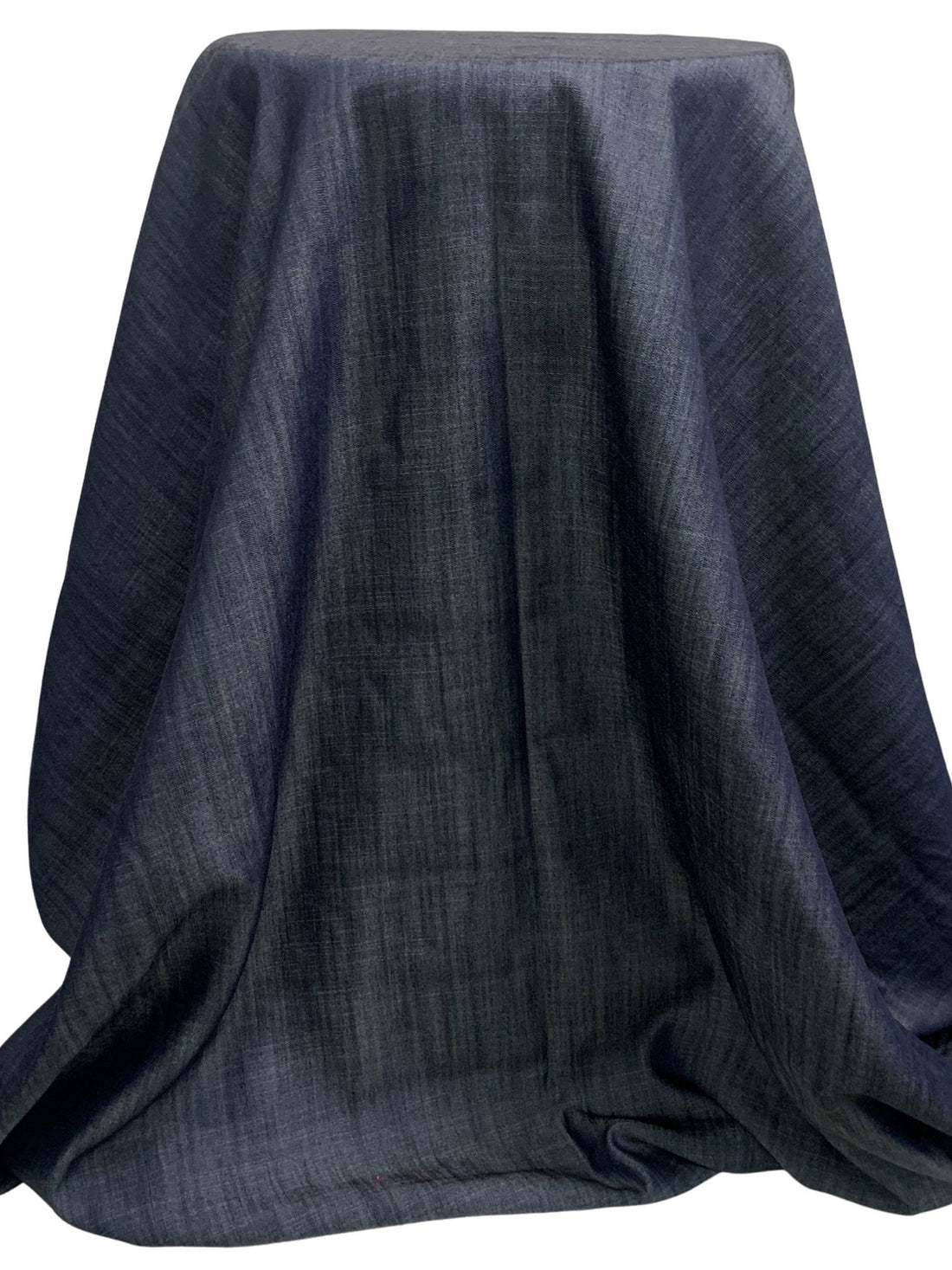 Dark Wash Cotton/Tencel Denim Chambray Shirting 63W