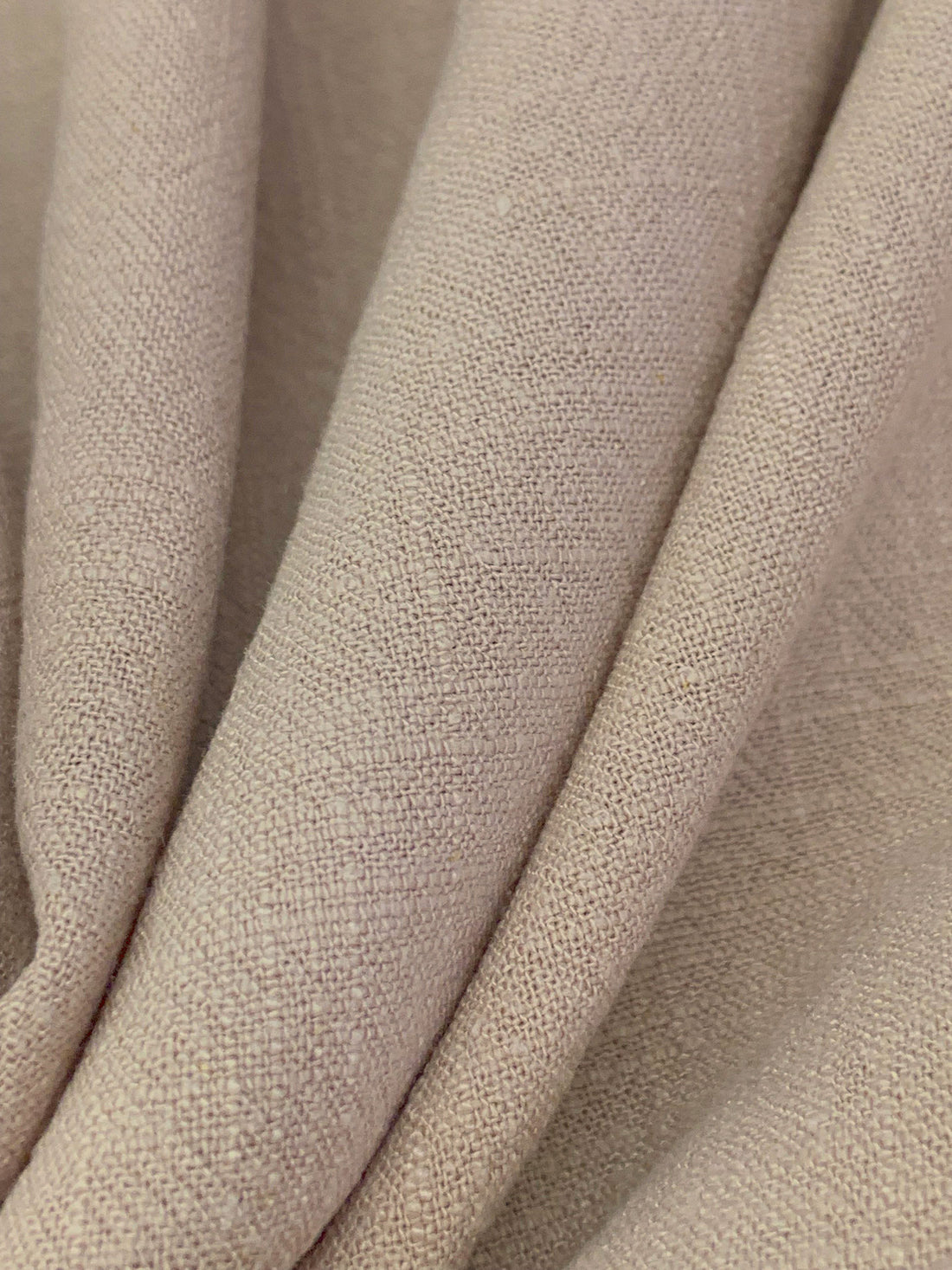 Pink Shadow Rayon/Linen Crosshatch Woven 54W