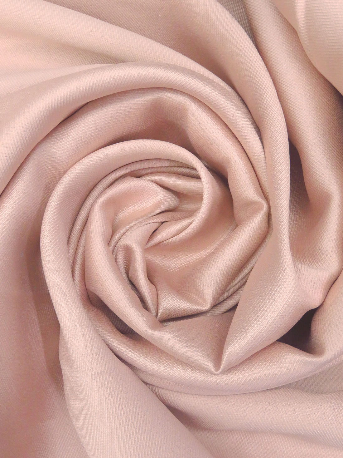 Light Peachy Pink Polyester/Metallic Twill Brocade - NY Designer - 58W