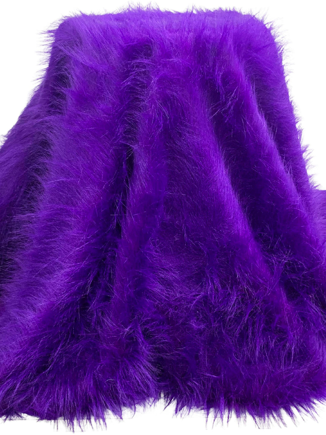 Violet 100% Polyester Faux Fur 60W
