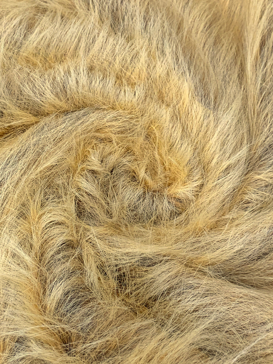 Golden Tan 100% Polyester Faux Fur 60W