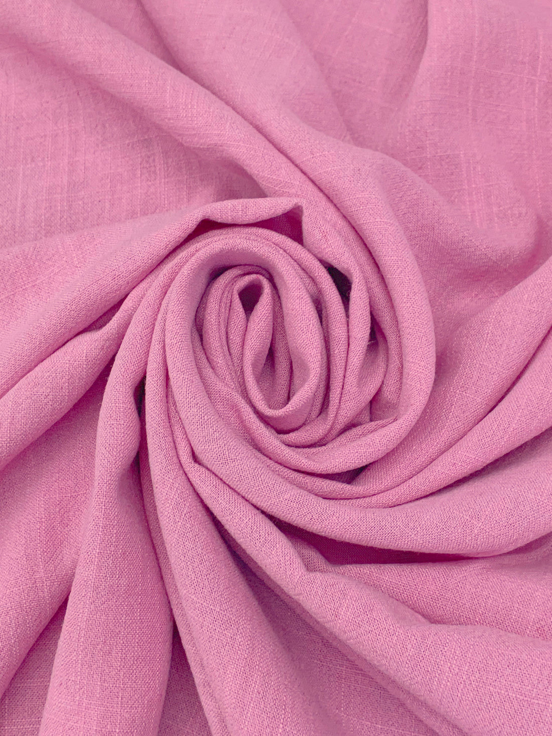Amaranth Pink Rayon/Linen Crosshatch Woven 54W