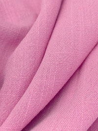 Amaranth Pink Rayon/Linen Crosshatch Woven 54W