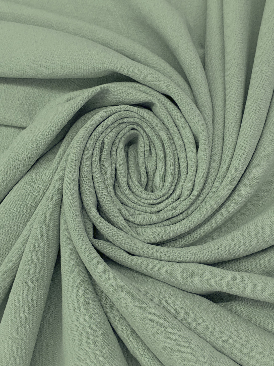 Laurel Green Rayon/Linen Crosshatch Woven 54W