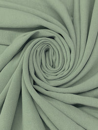 Laurel Green Rayon/Linen Crosshatch Woven 54W