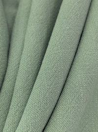 Laurel Green Rayon/Linen Crosshatch Woven 54W