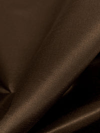 Sepia Brown 100% Polyester Satin Shantung - NY Designer - 58W