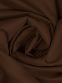 Chocolate 100% Polyester Satin-Back Faux Suede - NY Designer - 58W