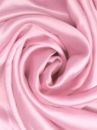 Cotton Candy Pink Polyester/Lycra Stretch Charmeuse 58W