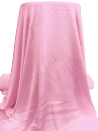 Cotton Candy Pink Polyester/Lycra Stretch Charmeuse 58W