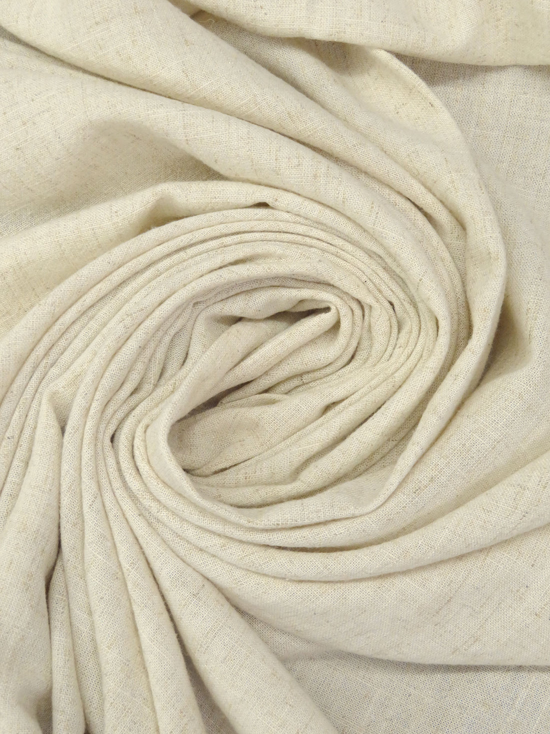 French Vanilla Rayon/Linen Crosshatch Woven 54W