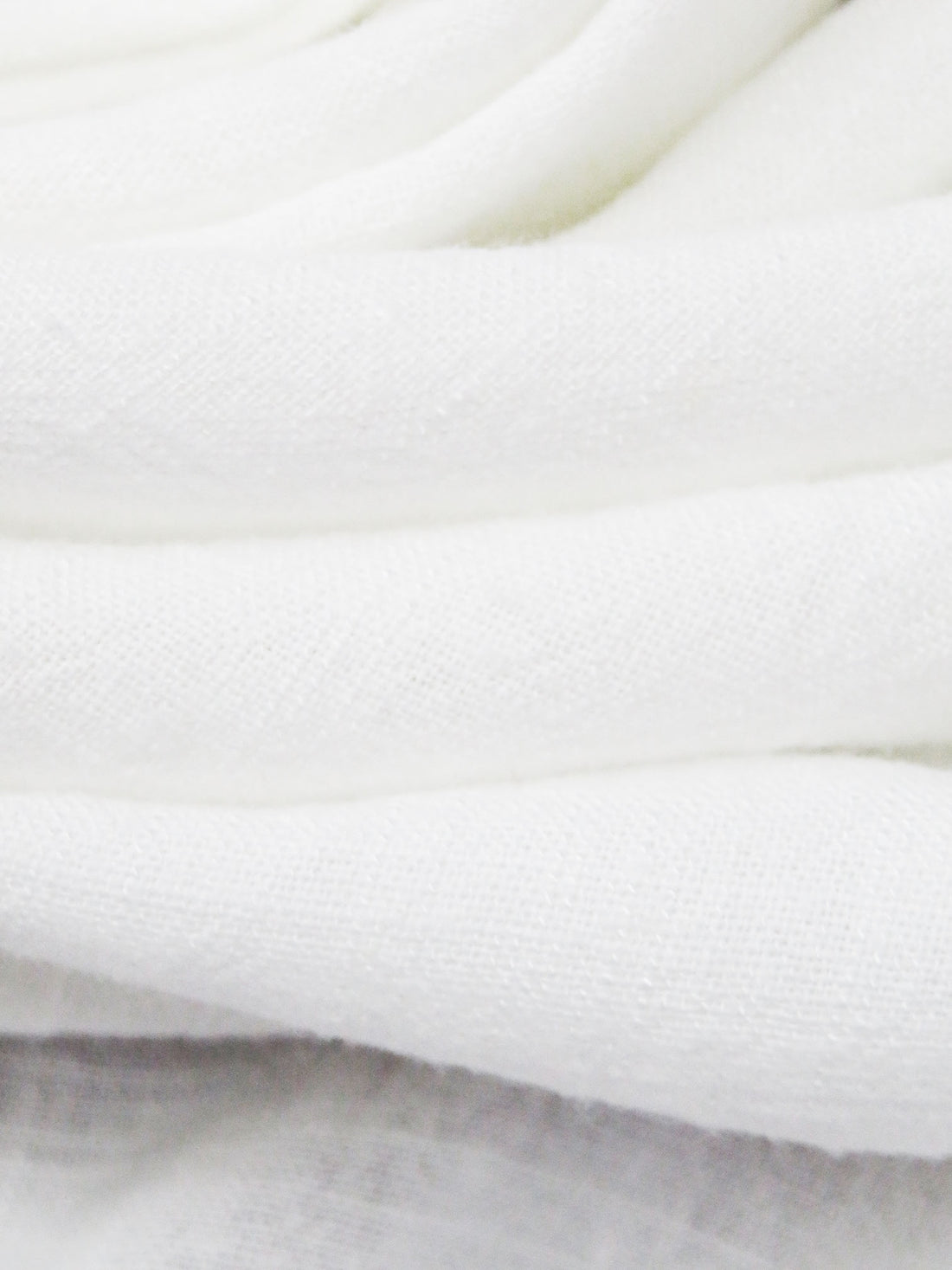 White Rayon/Linen Crosshatch Woven 54W