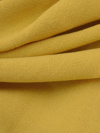 Goldenrod Rayon/Linen Crosshatch Woven 54W