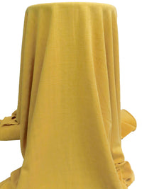 Goldenrod Rayon/Linen Crosshatch Woven 54W