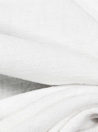 White Rayon/Linen Crosshatch Woven 54W