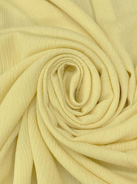 Pale Goldenrod 100% Rayon Crinkle Challis 53W