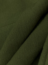Rifle Green 100% Rayon Crinkle Challis 53W