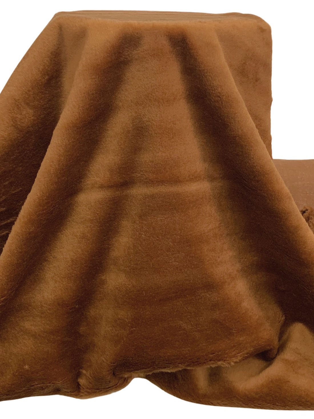 Teddy Bear Brown 100% Polyester Faux Fur 60W