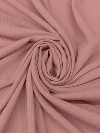 Old Rose 100% Rayon Crinkle Challis 53W