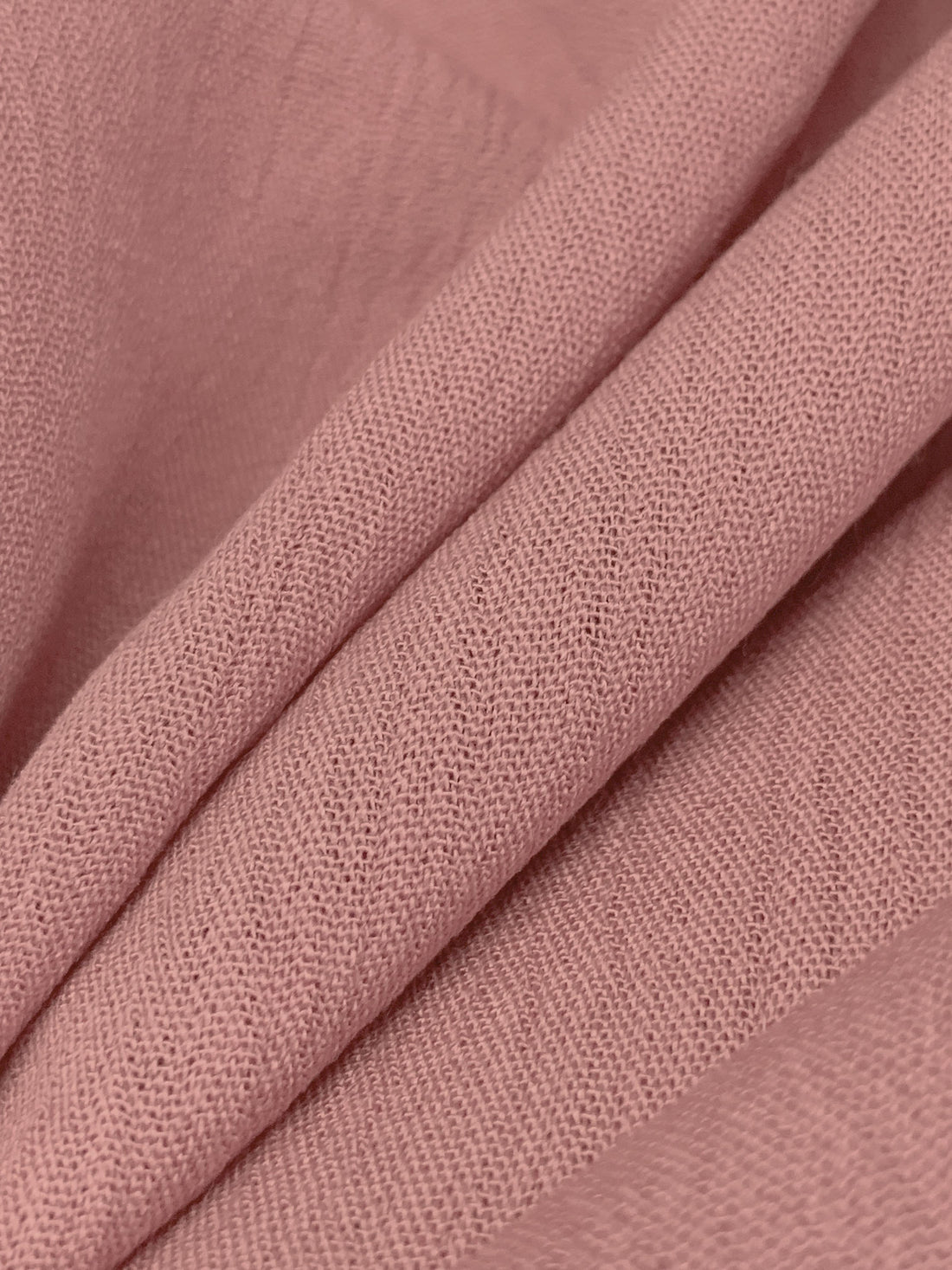 Old Rose 100% Rayon Crinkle Challis 53W