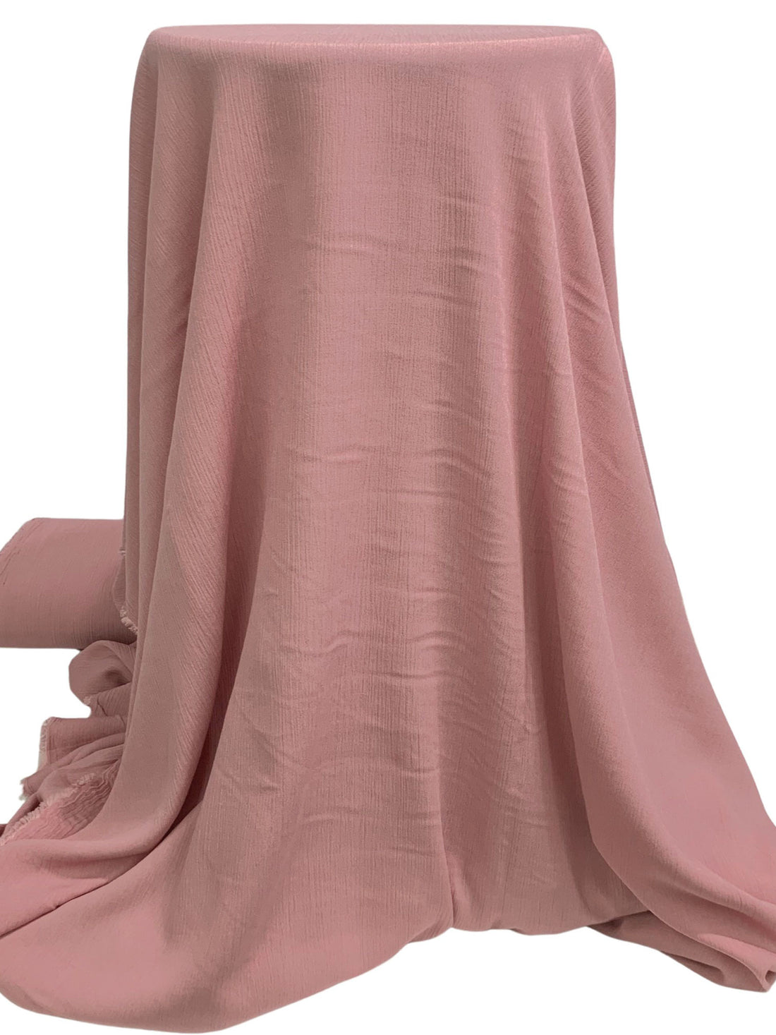 Old Rose 100% Rayon Crinkle Challis 53W
