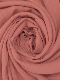 New York Pink 100% Rayon Crinkle Challis 53W